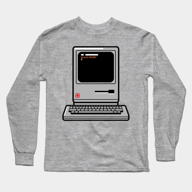 The Oracle is Ready Long Sleeve T-Shirt by batknit